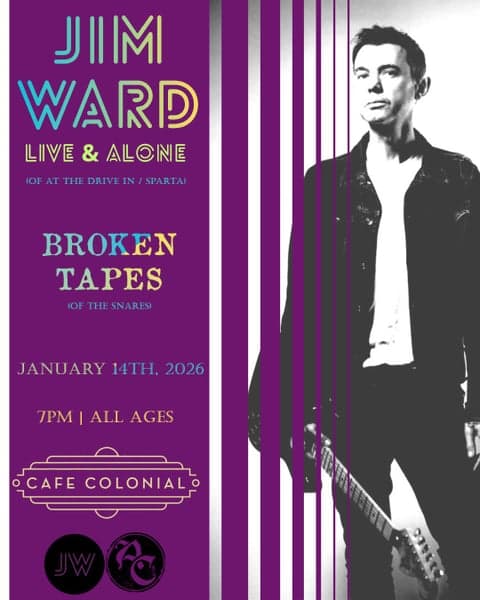 Jim Ward (of At the Drive In and Sparta)